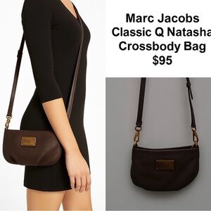 Marc Jacobs Classic Q Natasha Crossbody Bag – Brown – Authentic – Open to Offers